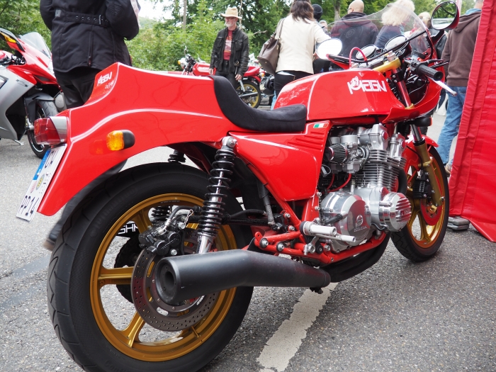 Motorcycle tour to Glemseck 101 Cafe racer sprint weekend - 