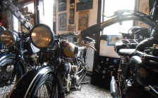 vincent museum germany european classic motorcycle touring holiday - 